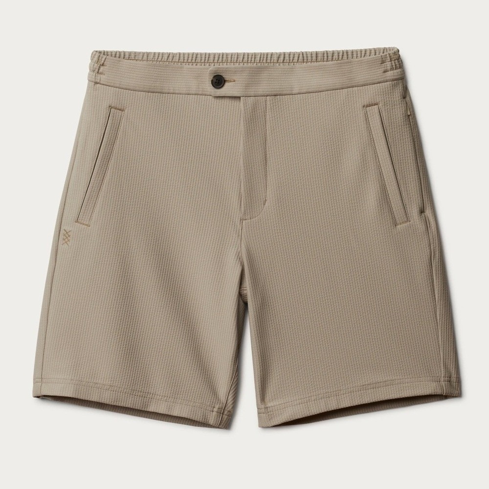 NEW‎ Rhone Big Easy Seersucker 8" Short Khaki Size 40